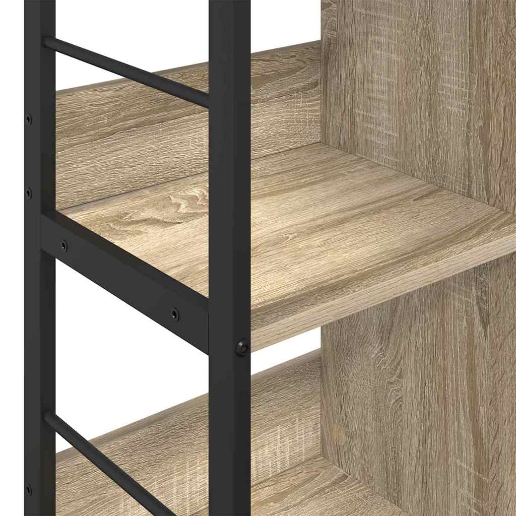 Bücherregal Sonoma-Eiche 102 x 32 x 72,5 cm Holzwerkstoff