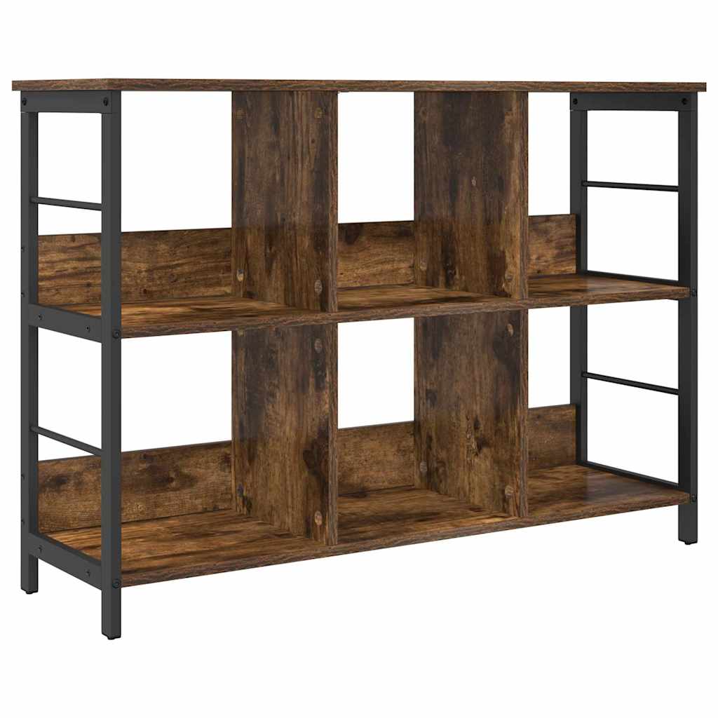 Bücherregal Geräucherte Eiche 102 x 32 x 72,5 cm Holzwerkstoff