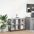 Bücherregal Graues Sonoma 102 x 32 x 72,5 cm Holzwerkstoff