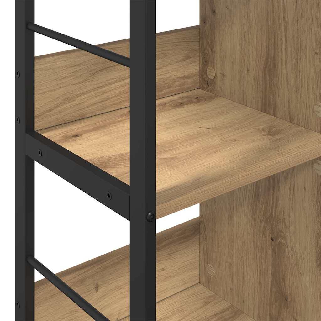 Bücherregal Artisan-Eiche 102 x 32 x 72,5 cm Holzwerkstoff