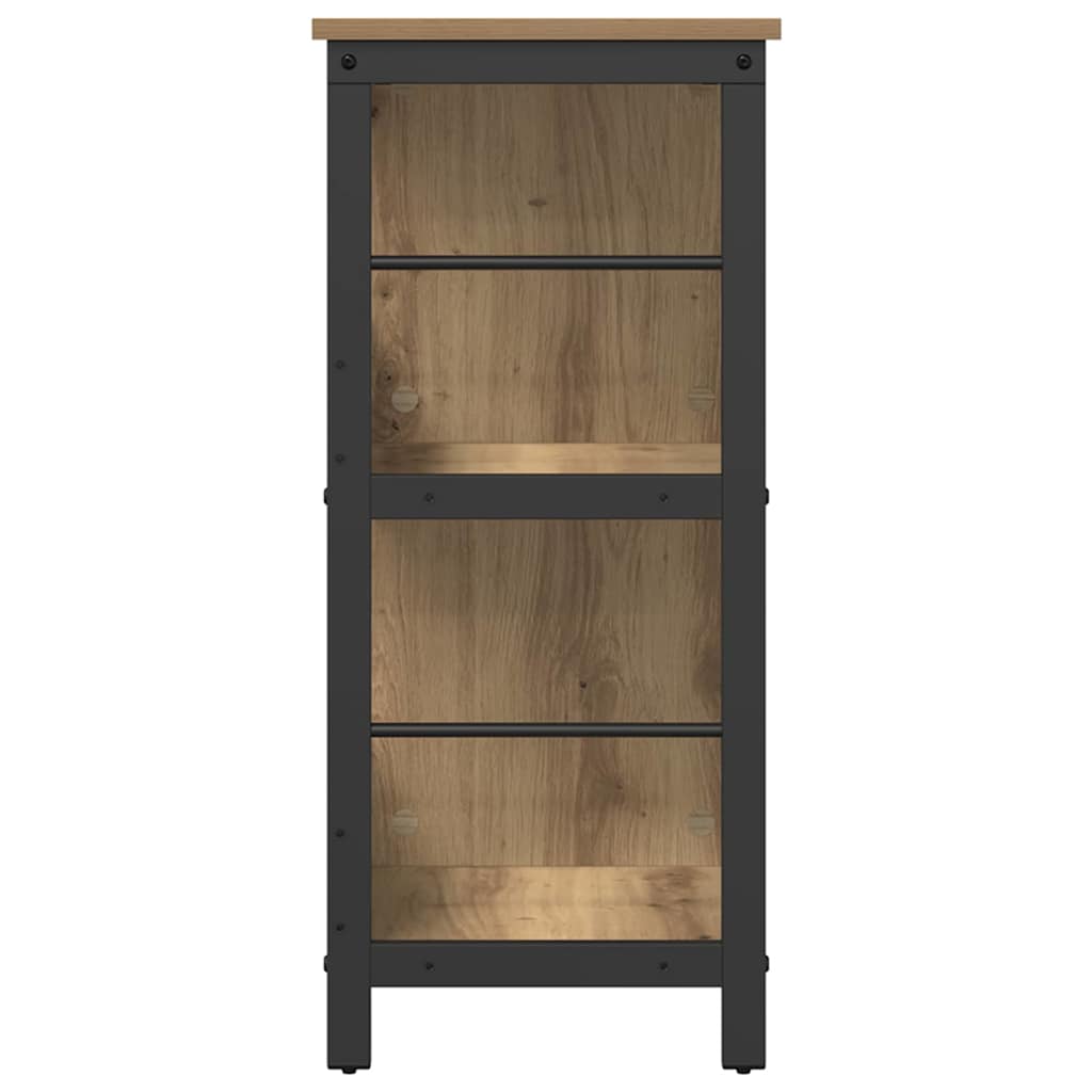 Bücherregal Artisan-Eiche 102 x 32 x 72,5 cm Holzwerkstoff