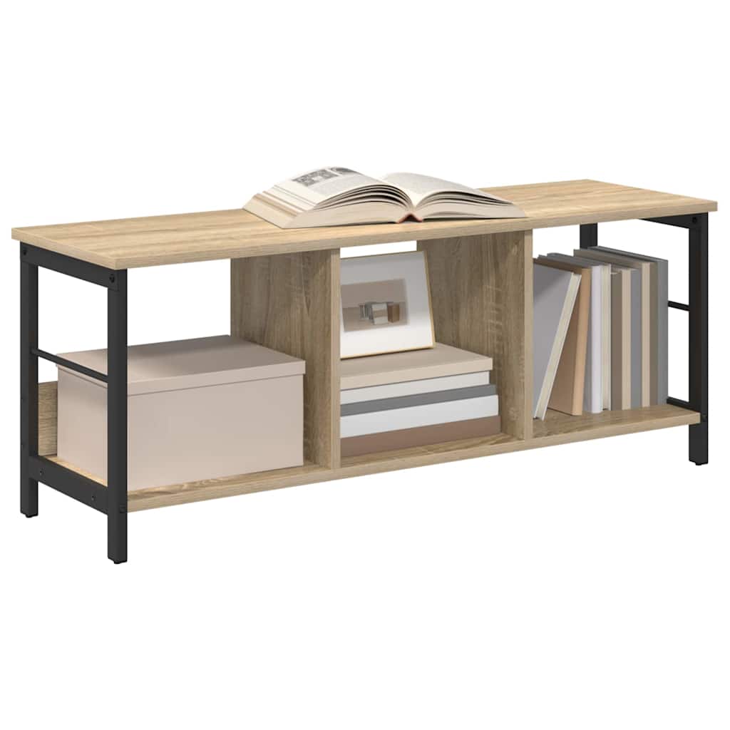 Bücherregal Sonoma-Eiche 102 x 32 x 40,5 cm Holzwerkstoff