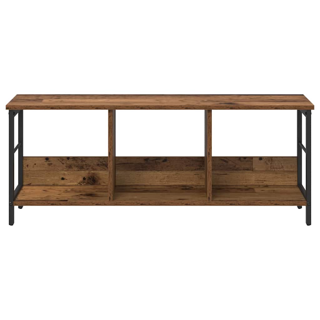 Bücherregal Altholz 102 x 32 x 40,5 cm Holzwerkstoff