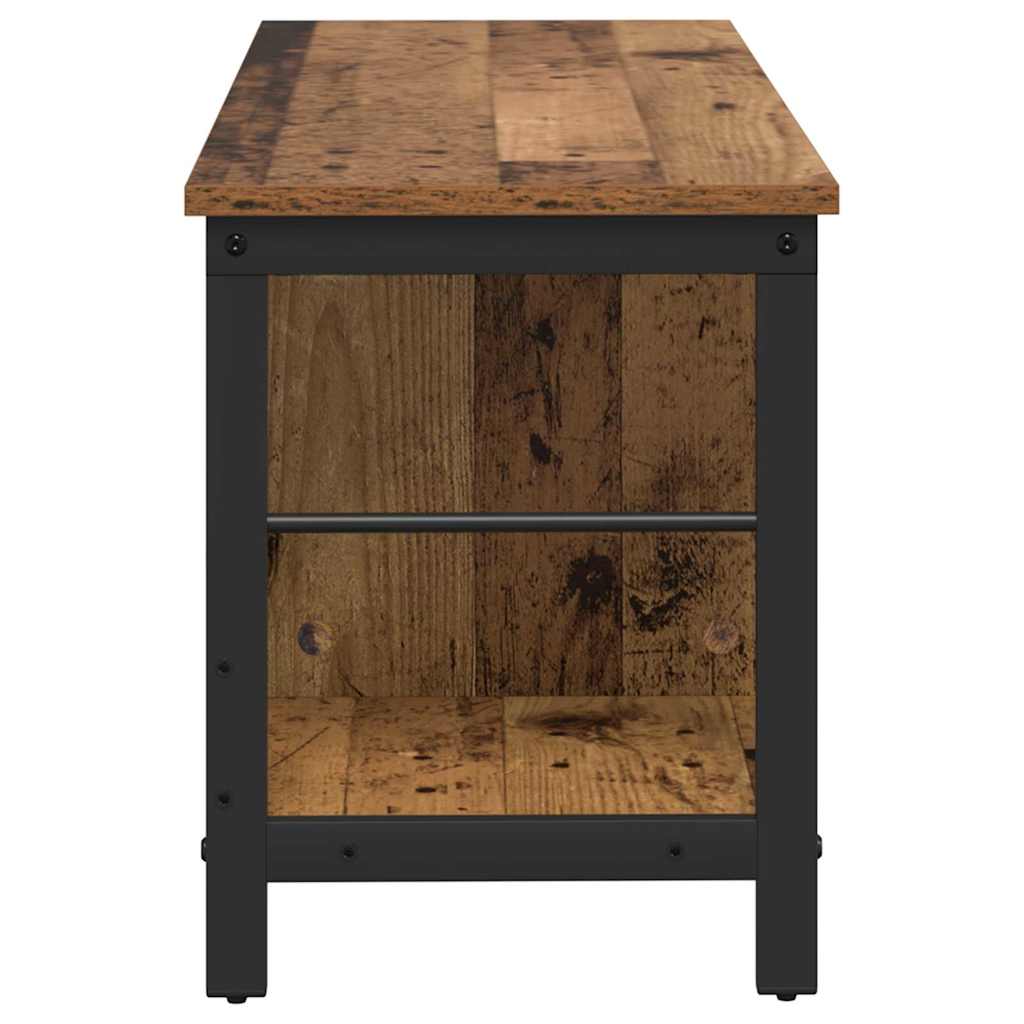 Bücherregal Altholz 102 x 32 x 40,5 cm Holzwerkstoff