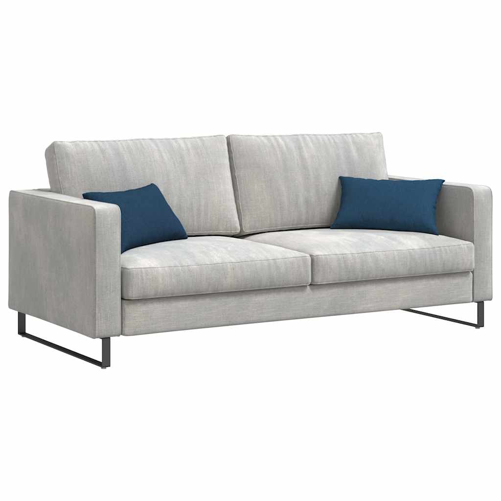 Sofakissen 2 pcs Blau 50 x 30 cm Stoff
