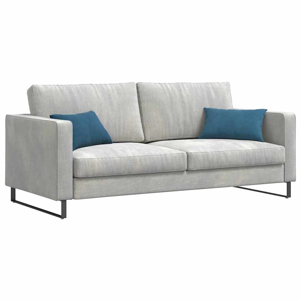 Sofakissen 2 Stück Blau 50 x 30 cm Cordstoff