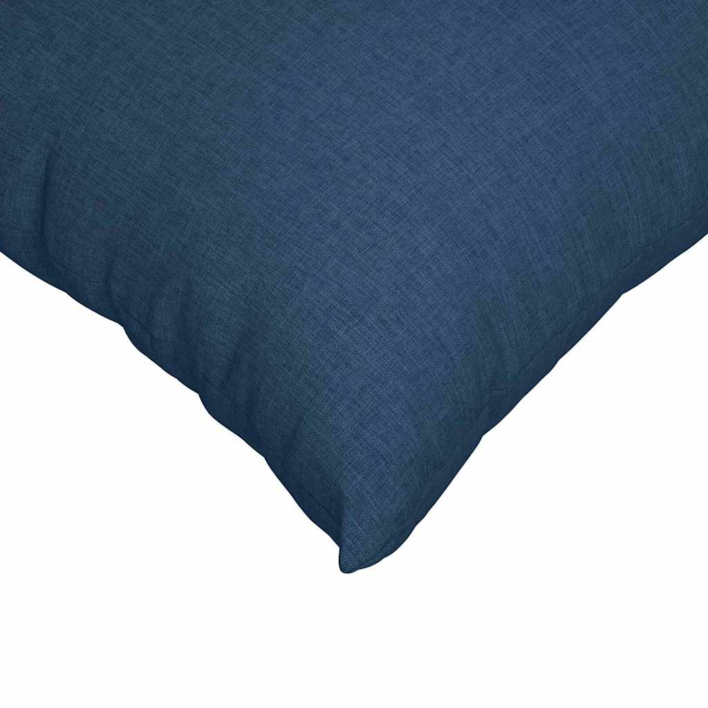 Sofakissen 2 pcs Blau 60 x 40 cm Stoff