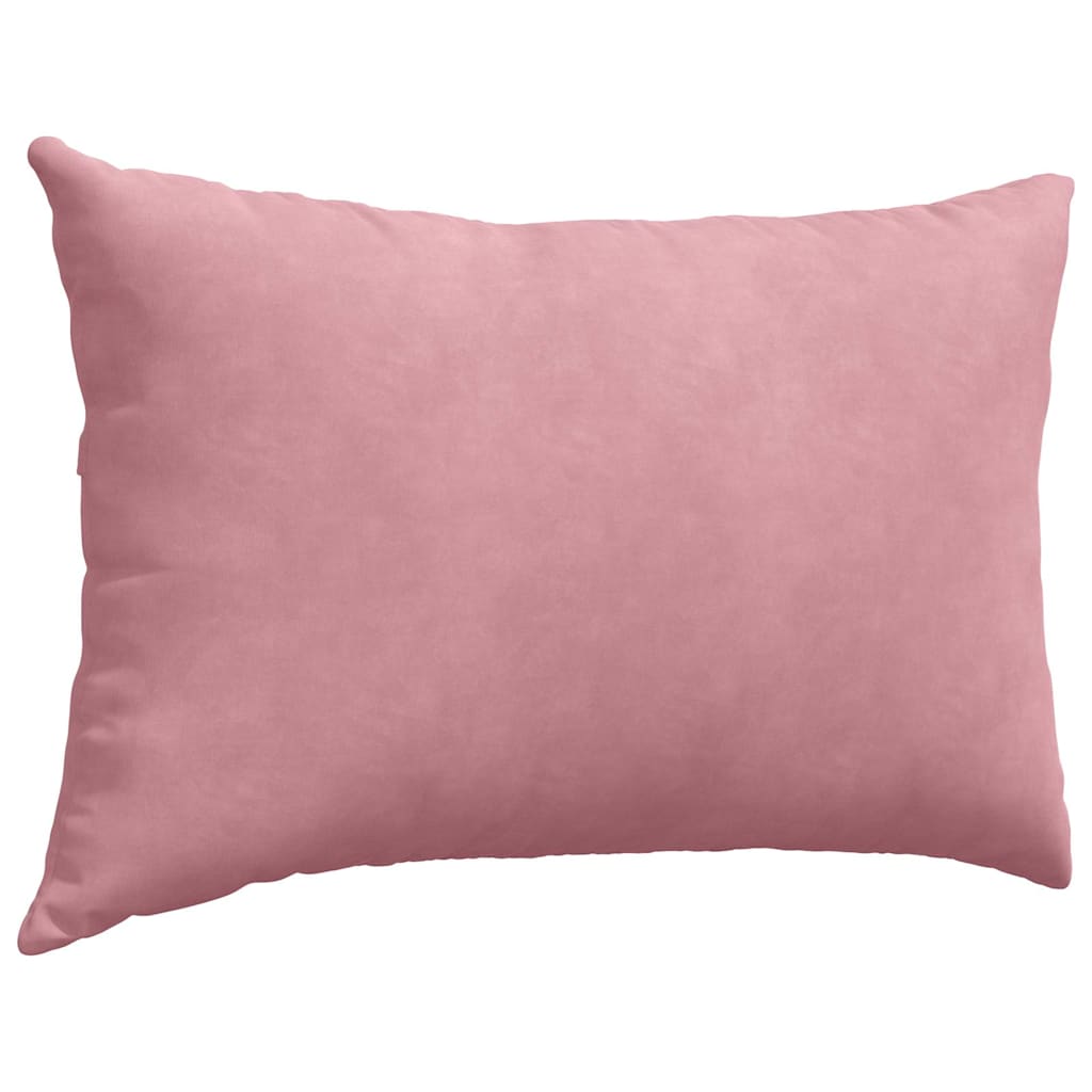 Sofakissen 2 Stück Rosa 60 x 40 cm Cordstoff
