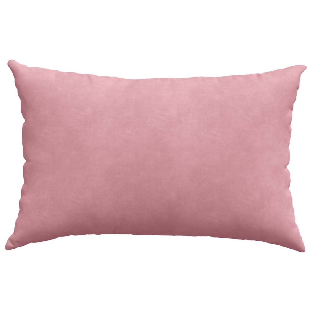 Sofakissen 2 Stück Rosa 60 x 40 cm Cordstoff