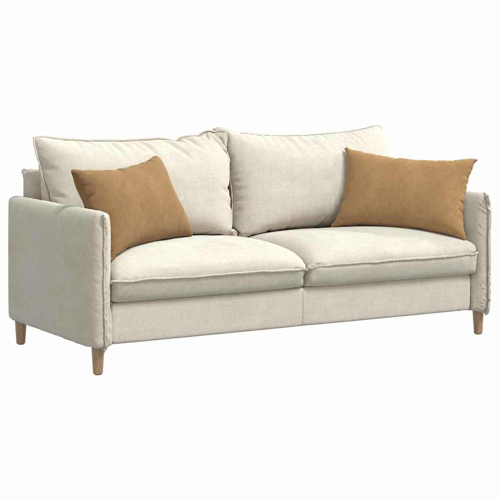 Sofakissen 2 Stück Braun 60 x 40 cm Cordstoff