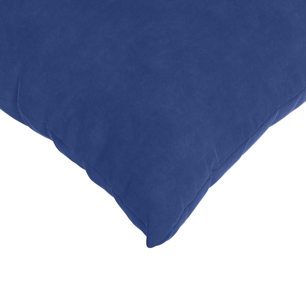 Sofakissen 2 Stück Polizeiblau 60 x 40 cm Cordstoff