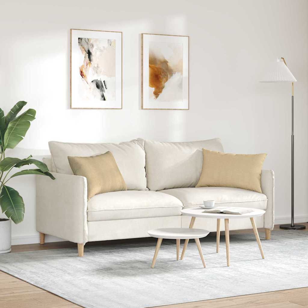 Sofakissen 2 Stück Grau-Grün 60 x 40 cm Cordstoff