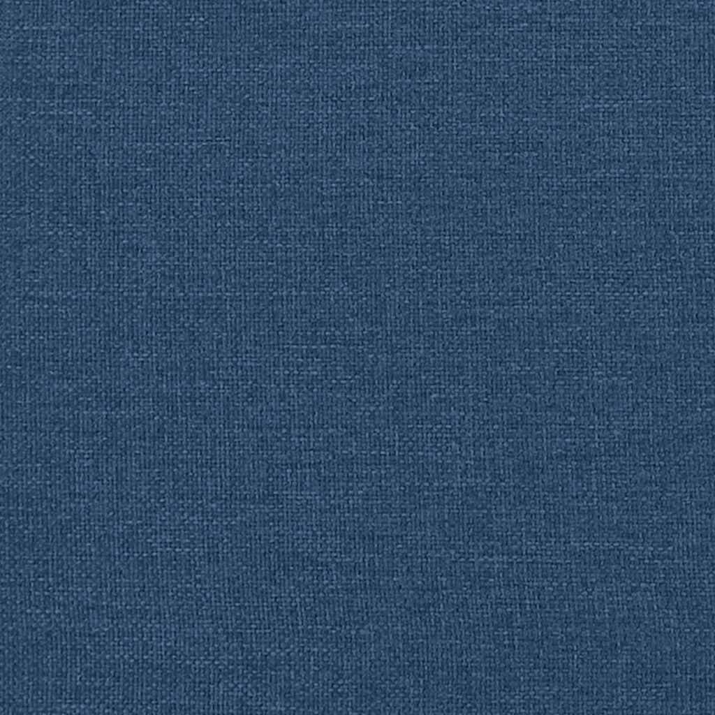 Sofakissen 2 pcs Blau 80 x 40 cm Stoff
