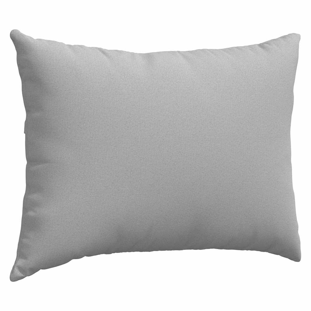 Sofakissen 2 pcs Wolkengrau 70 x 50 cm Stoff
