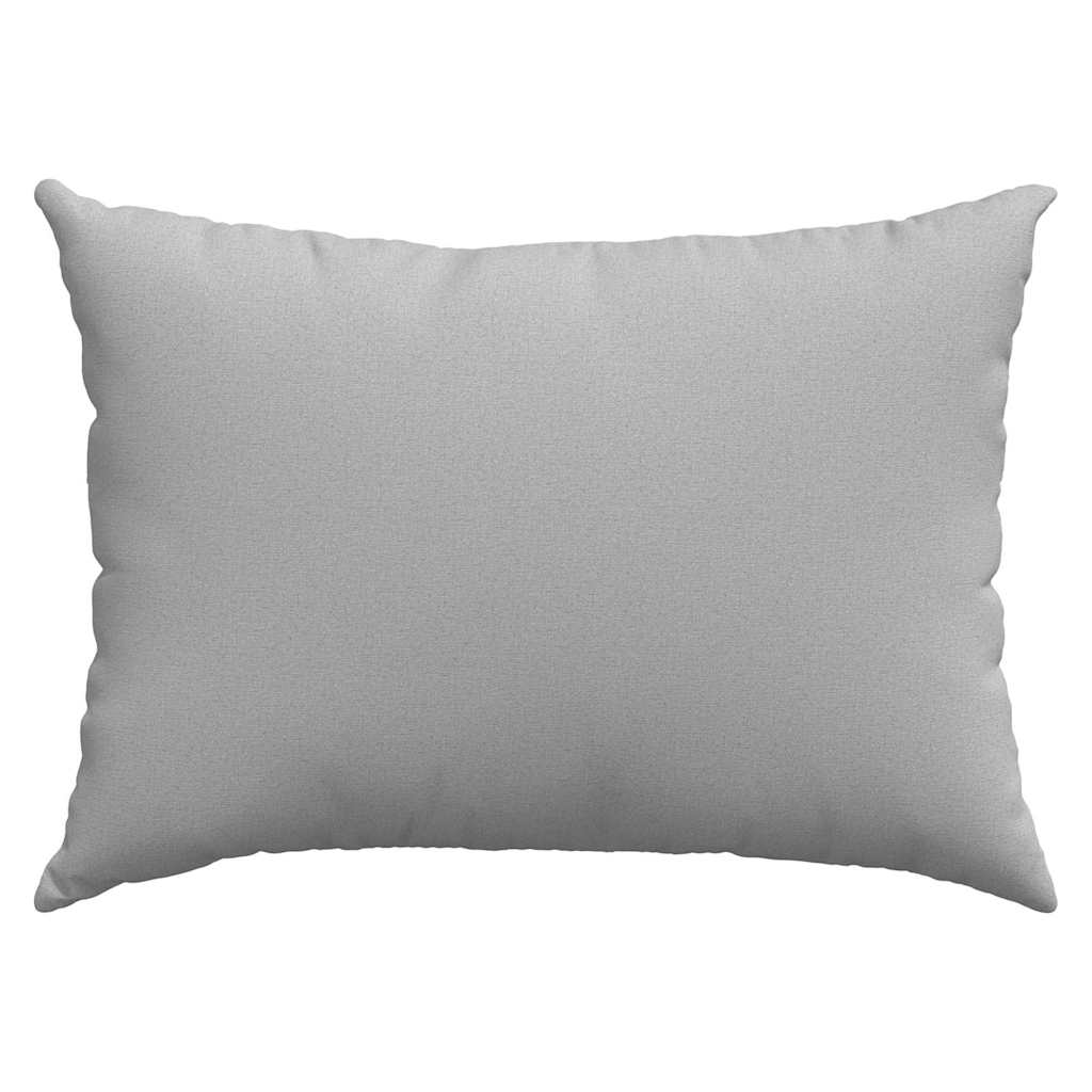 Sofakissen 2 pcs Wolkengrau 70 x 50 cm Stoff