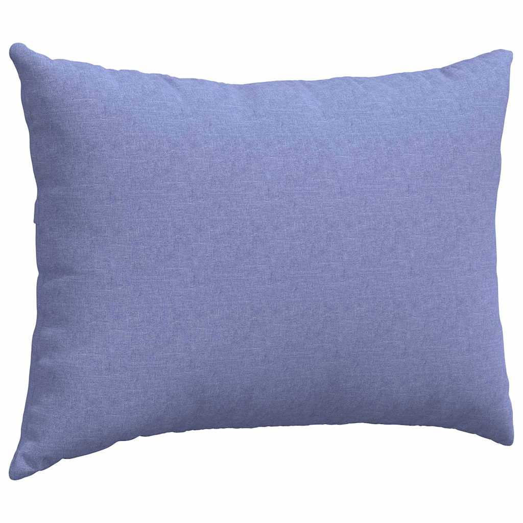 Sofakissen 2 pcs Jeans blau 70 x 50 cm Stoff