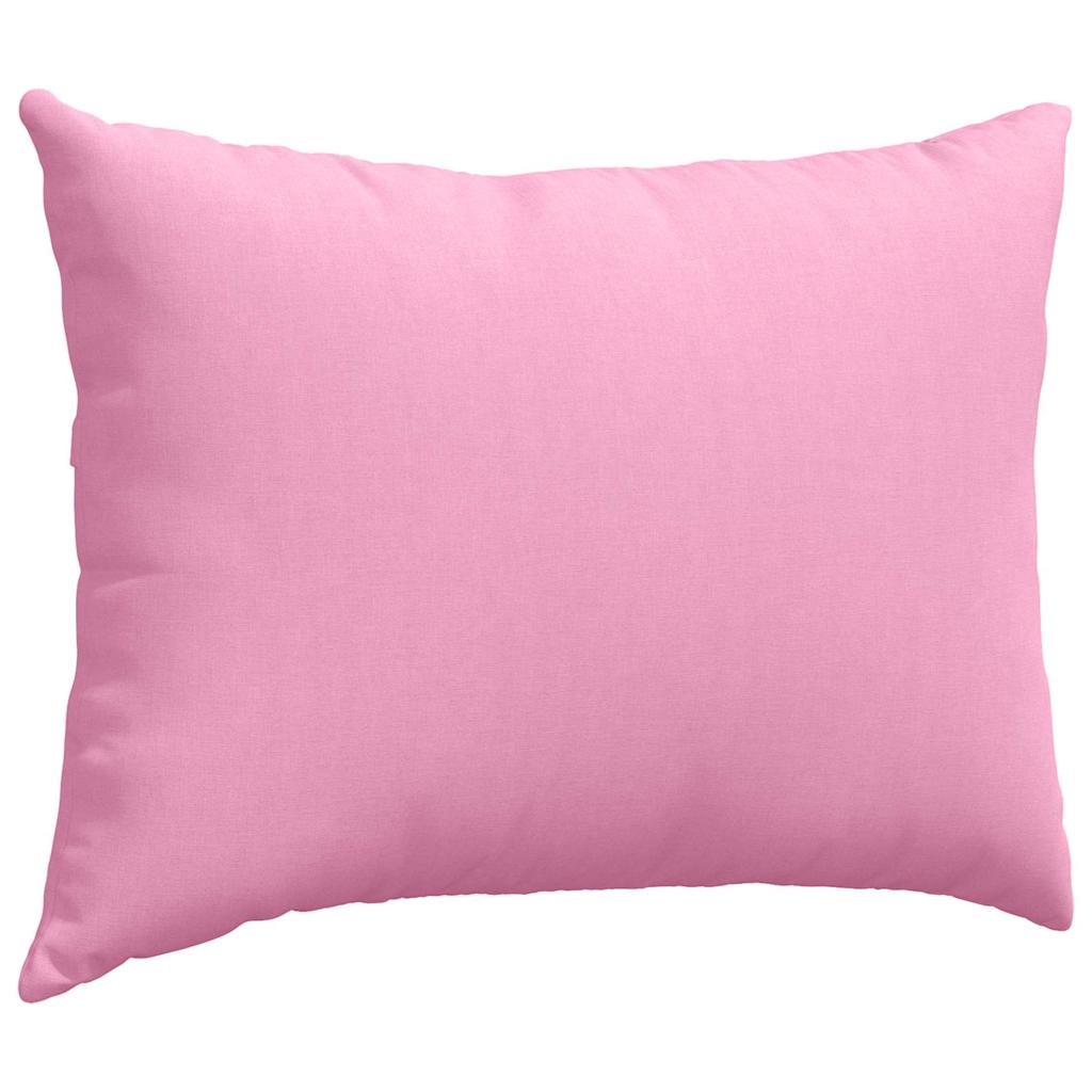 Sofakissen 2 pcs Rosa 70 x 50 cm Stoff