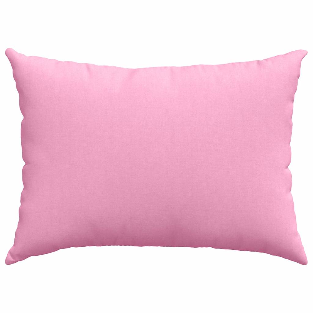 Sofakissen 2 pcs Rosa 70 x 50 cm Stoff