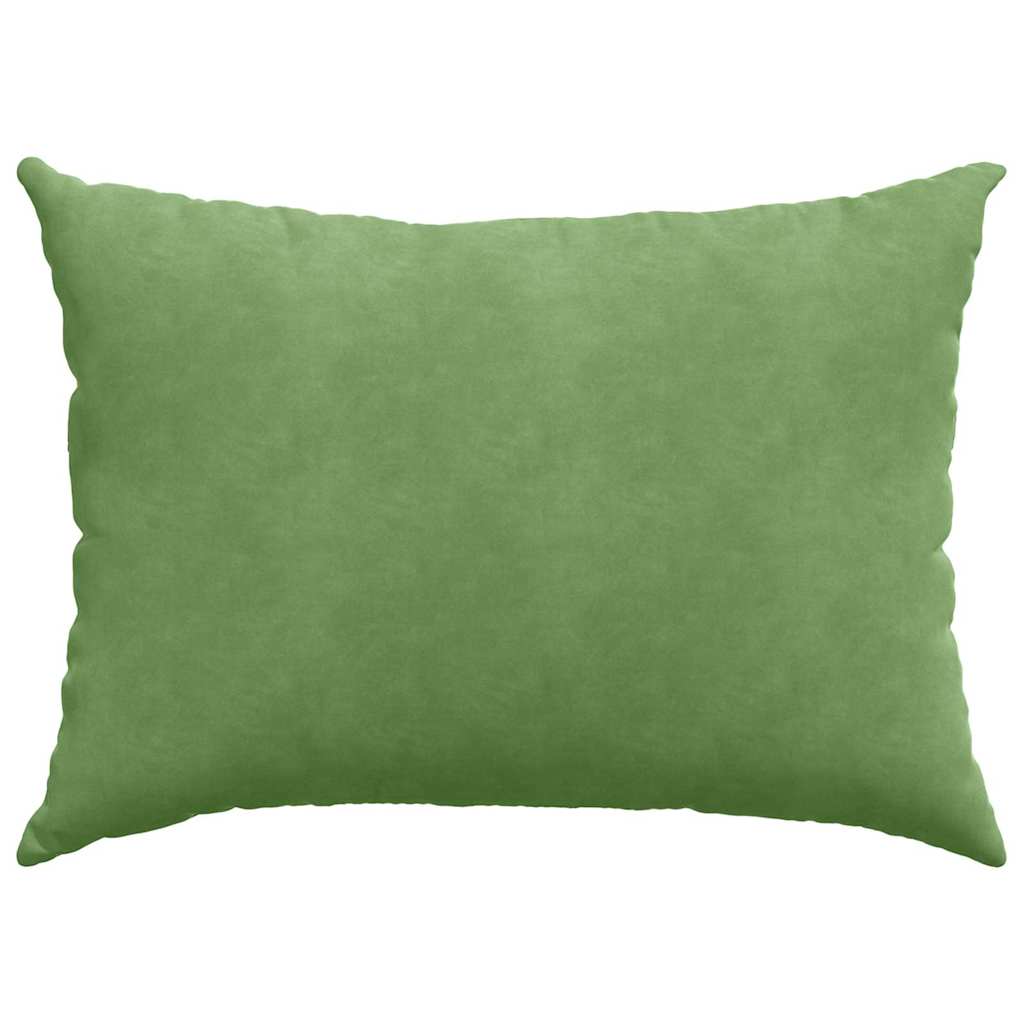 Sofakissen 2 Stück Hellgrün 70 x 50 cm Cordstoff