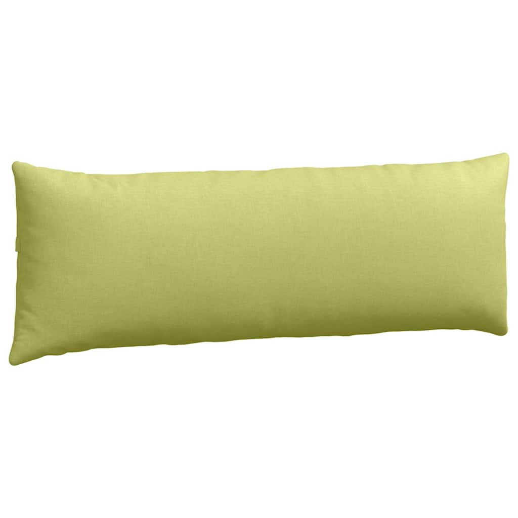 Sofakissen 2 pcs Hellgrün 120 x 40 cm Stoff