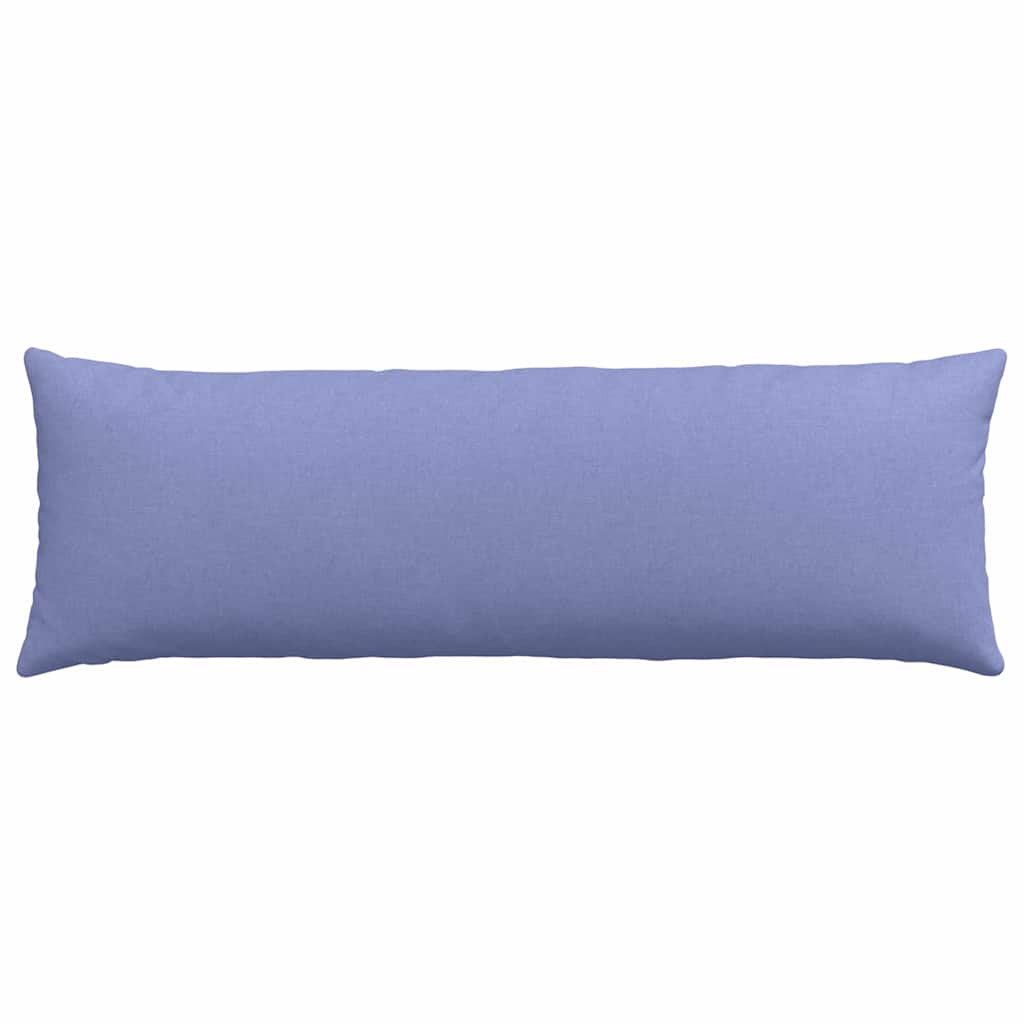 Sofakissen 2 pcs Jeans blau 120 x 40 cm Stoff