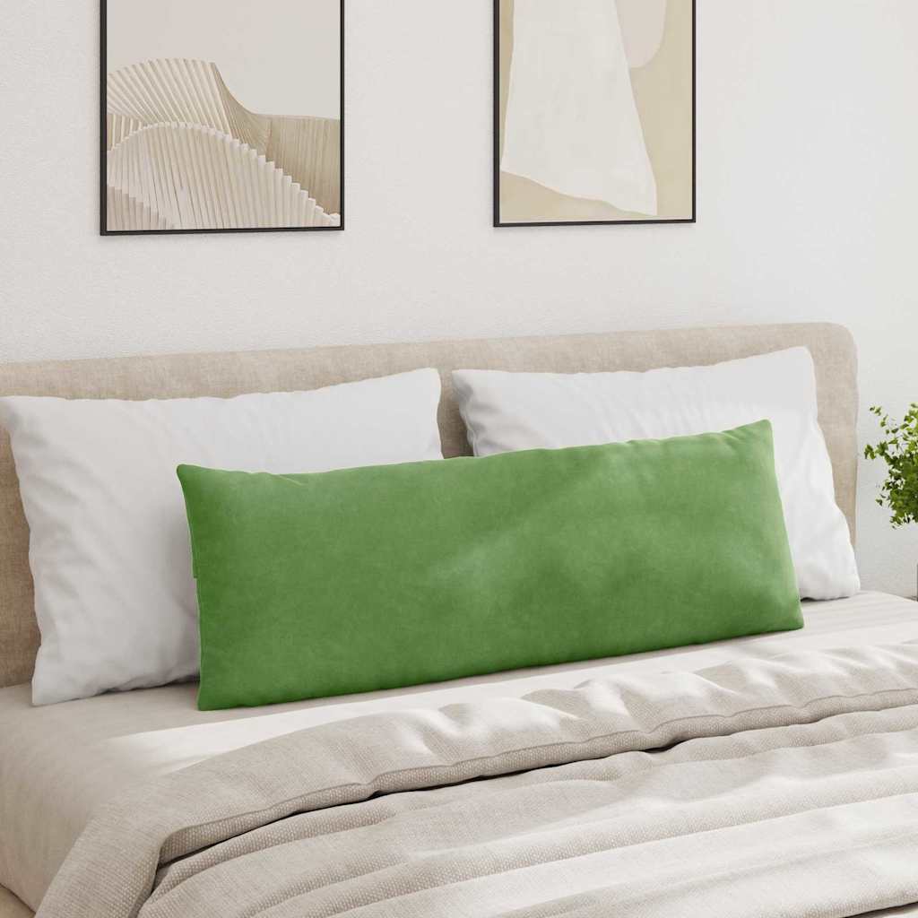 Sofakissen 2 Stück Hellgrün 120 x 40 cm Cordstoff