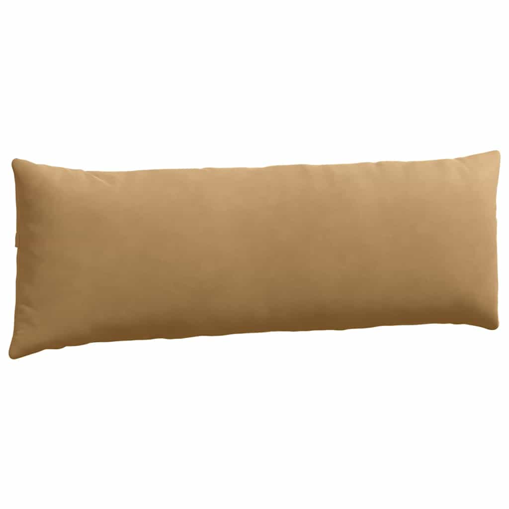Sofakissen 2 Stück Braun 120 x 40 cm Cordstoff