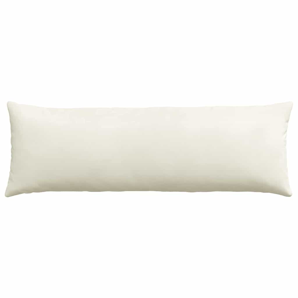 Sofakissen 2 Stück Creme 120 x 40 cm Cordstoff
