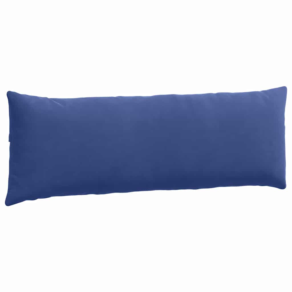 Sofakissen 2 Stück Polizeiblau 120 x 40 cm Cordstoff