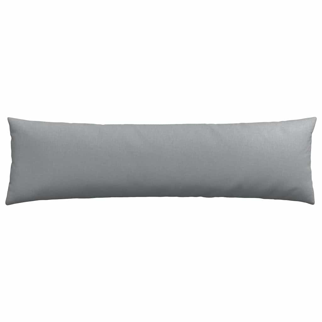 Sofakissen 2 pcs Hellgrau 145 x 40 cm Stoff