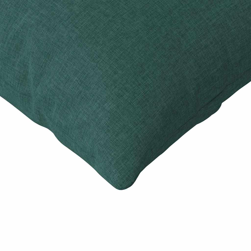 Sofakissen 2 pcs Dunkelgrün 145 x 40 cm Stoff