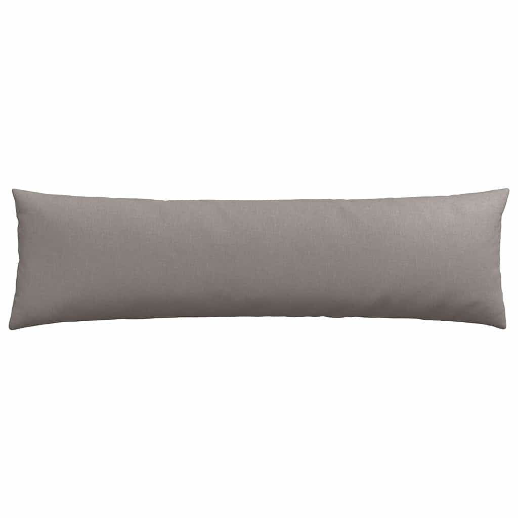 Sofakissen 2 pcs Taupe 145 x 40 cm Stoff