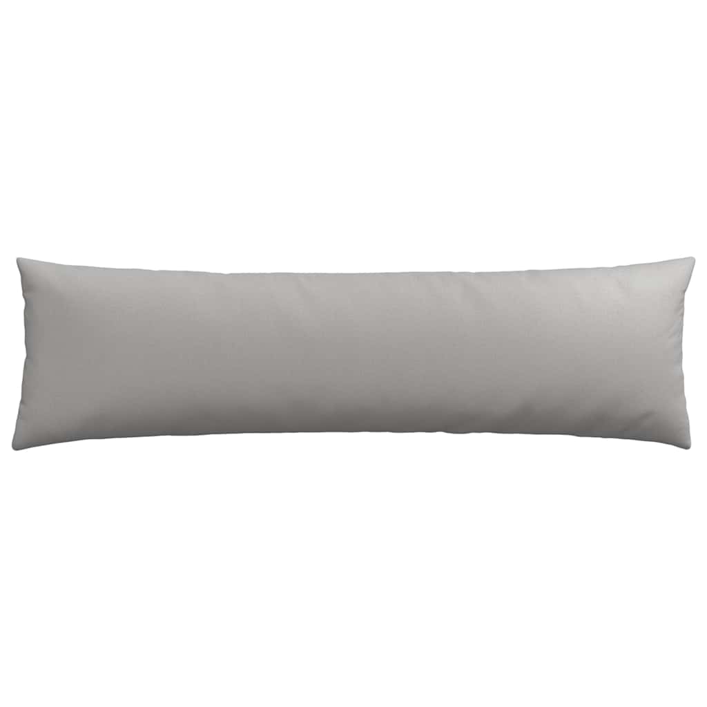 Sofakissen 2 pcs Wolkengrau 145 x 40 cm Stoff