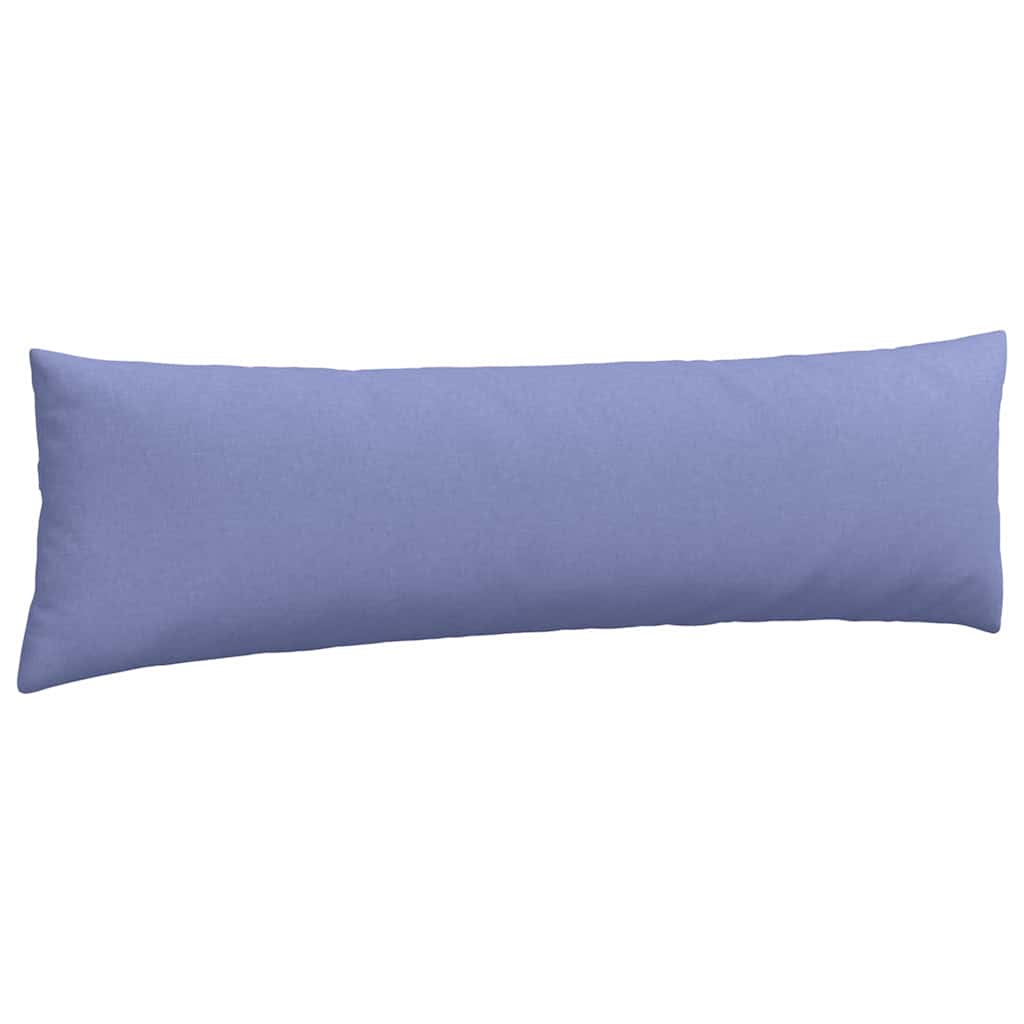 Sofakissen 2 pcs Jeans blau 145 x 40 cm Stoff