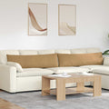 Sofakissen 2 Stück Braun 145 x 40 cm Cordstoff