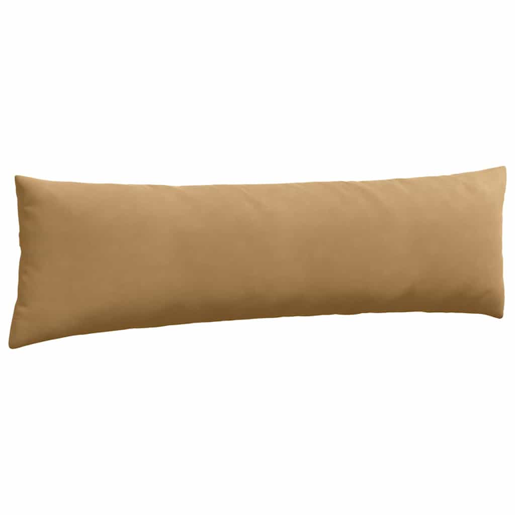 Sofakissen 2 Stück Braun 145 x 40 cm Cordstoff