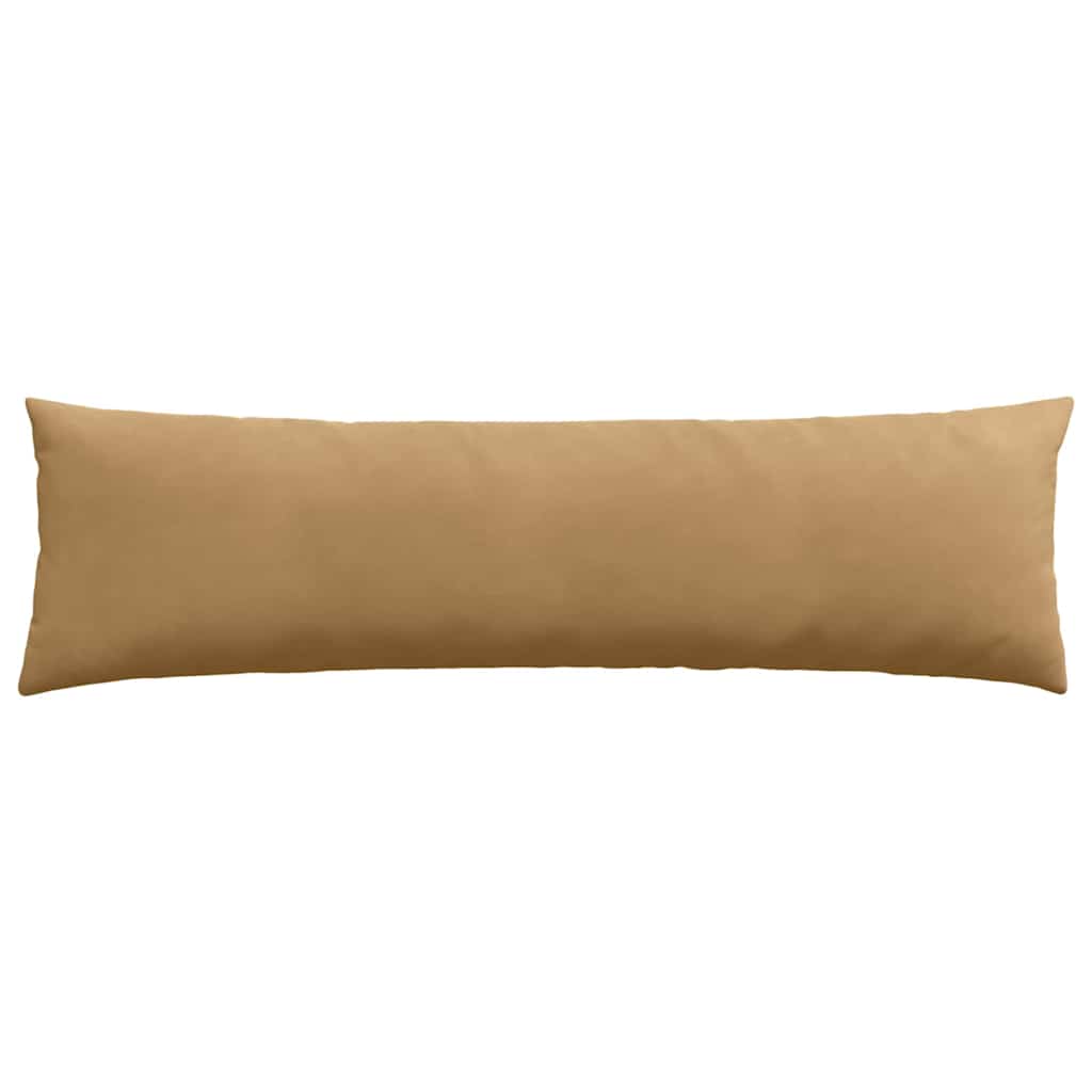 Sofakissen 2 Stück Braun 145 x 40 cm Cordstoff