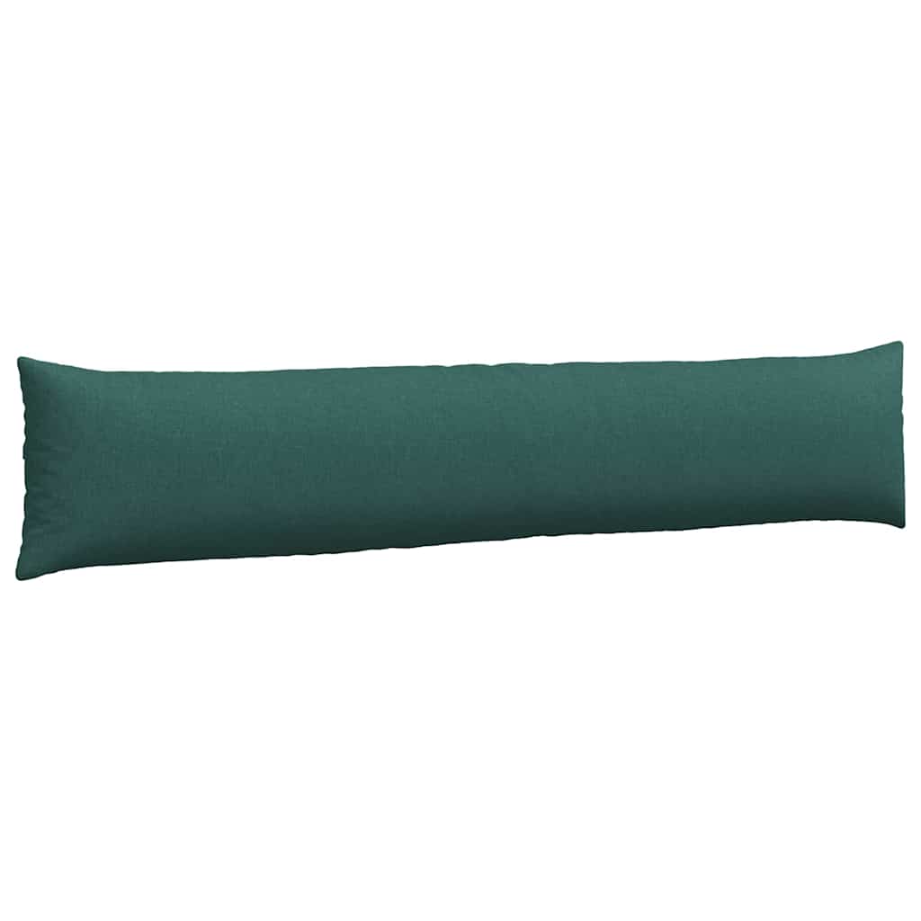 Sofakissen 2 pcs Dunkelgrün 200 x 40 cm Stoff
