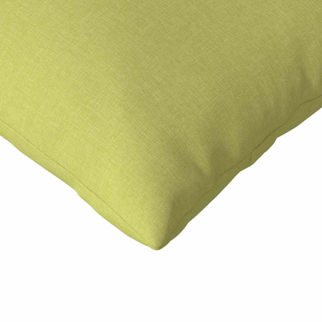 Sofakissen 2 pcs Hellgrün 200 x 40 cm Stoff