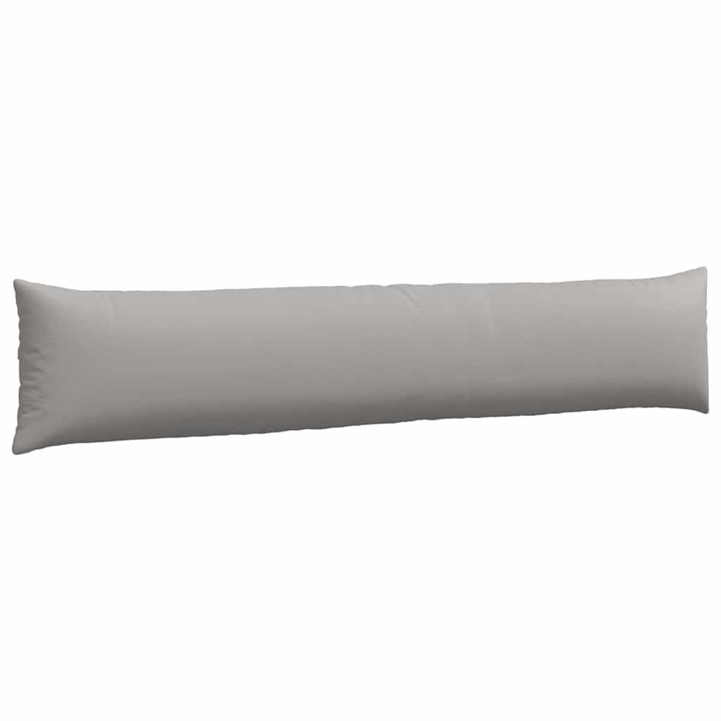 Sofakissen 2 pcs Wolkengrau 200 x 40 cm Stoff