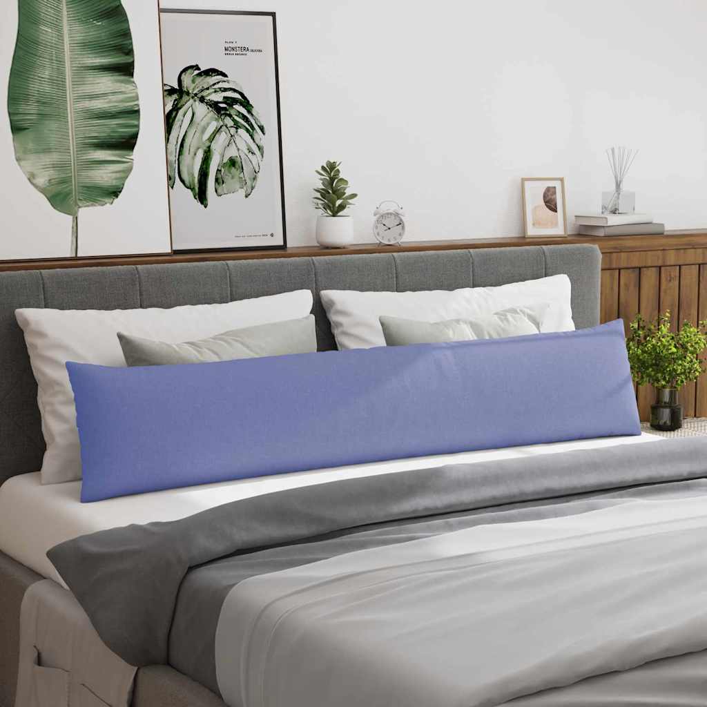 Sofakissen 2 pcs Jeans blau 200 x 40 cm Stoff