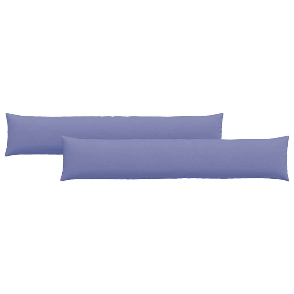 Sofakissen 2 pcs Jeans blau 200 x 40 cm Stoff