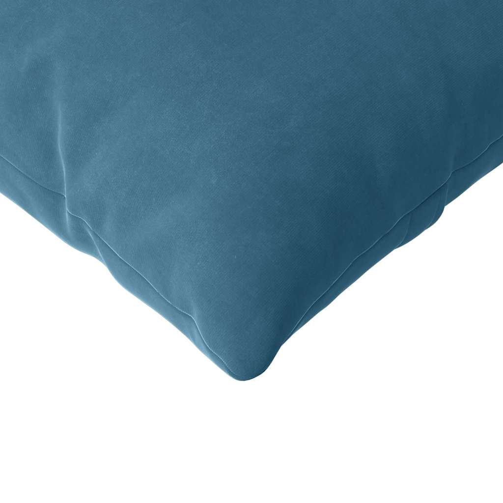 Sofakissen 2 Stück Blau 200 x 40 cm Cordstoff