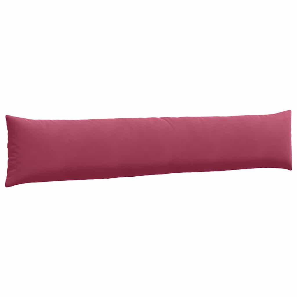 Sofakissen 2 Stück Weinrot 200 x 40 cm Cordstoff