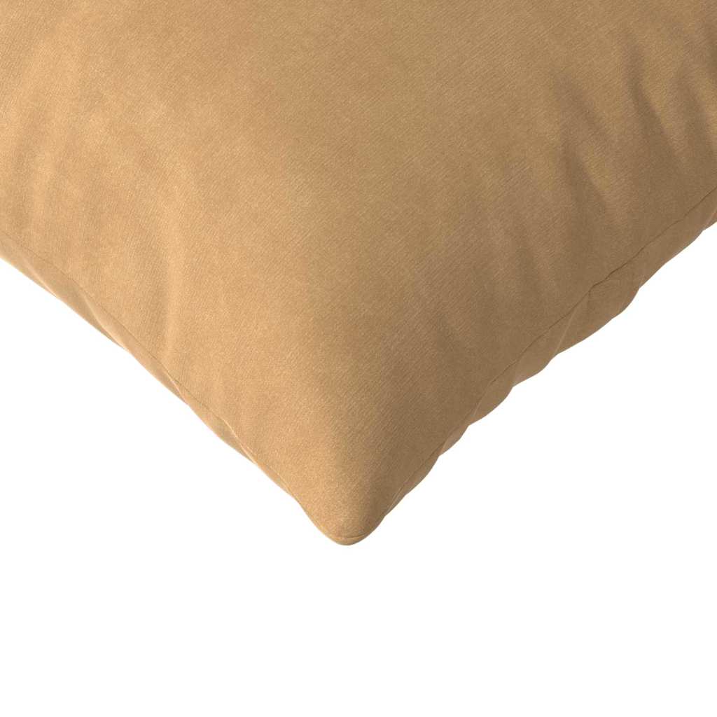 Sofakissen 2 Stück Braun 200 x 40 cm Cordstoff