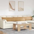 Sofakissen 2 Stück Braun 200 x 40 cm Cordstoff