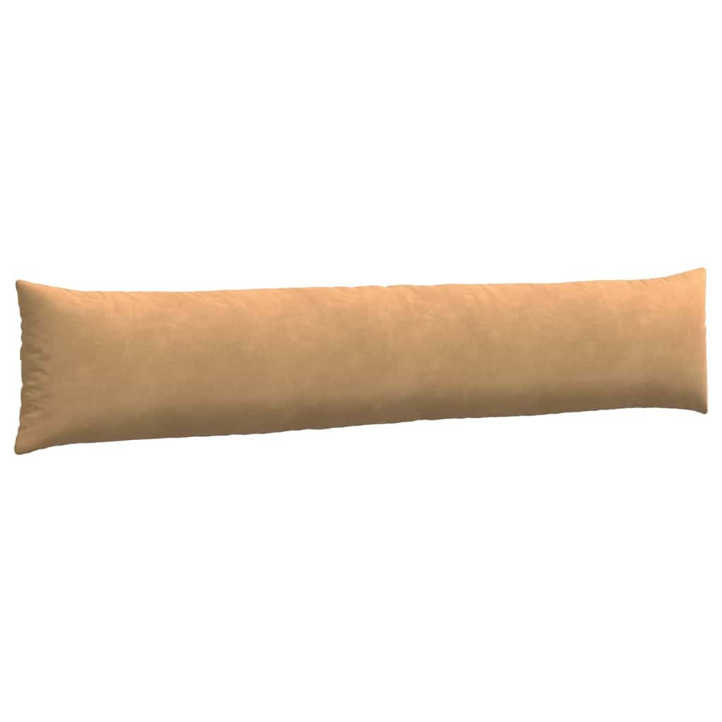 Sofakissen 2 Stück Braun 200 x 40 cm Cordstoff