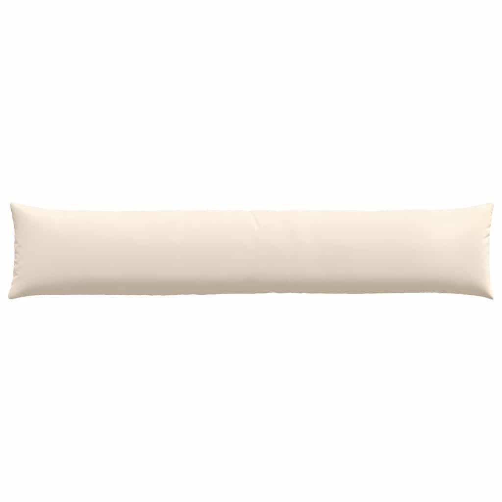 Sofakissen 2 Stück Beige 200 x 40 cm Stoff