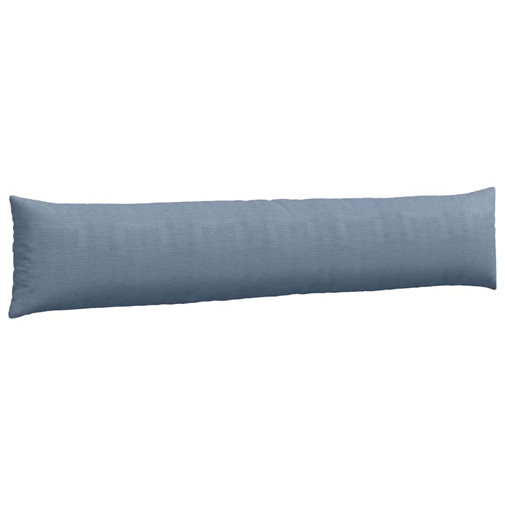 Sofakissen 2 Stück Blau 200 x 40 cm Cordstoff