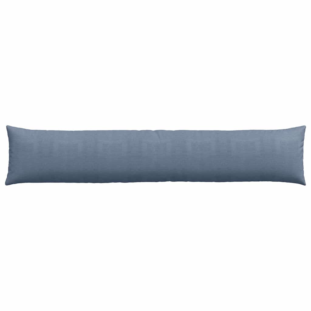 Sofakissen 2 Stück Blau 200 x 40 cm Cordstoff